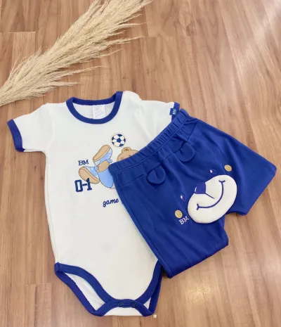 CONJUNTO BODY MASCULINO INFANTIL R98