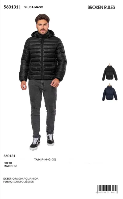 JAQUETA MASC ADT PUFFER