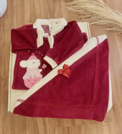 SAIDA MATERNIDADE FEMININO 2PEÇAS