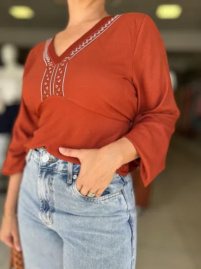 BLUSA BATA FEM ADT ML