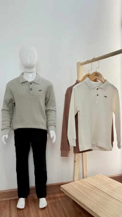 POLO MASC INF ML