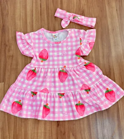 VESTIDO FEM INF MM C/FAIX R135