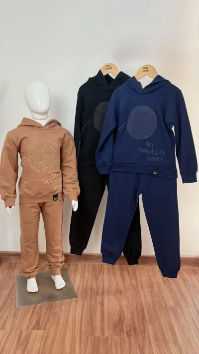 CONJ MASC INF CASACO+CLÇ