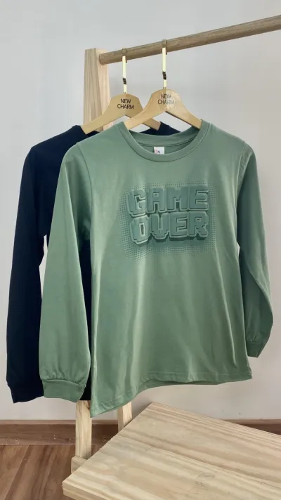 CAMISETA MASC INF ML