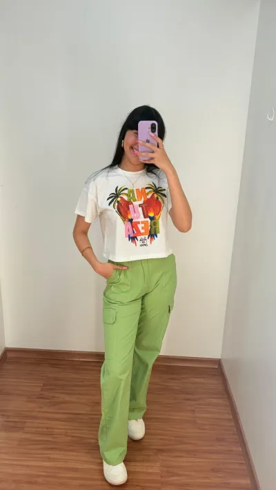 CALÇA FEM CARGO R138