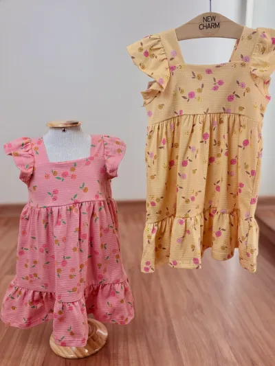 VESTIDO FEMININO INFANTIL SM CURTO