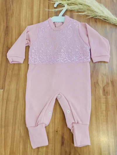 MACACÃO FEMININO INFANTIL MANGA LONGA LONGO