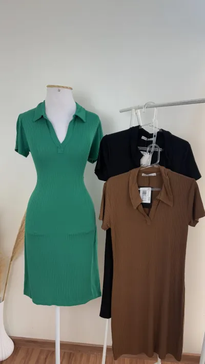 VESTIDO FEMININO SEM MANGA CNLD
