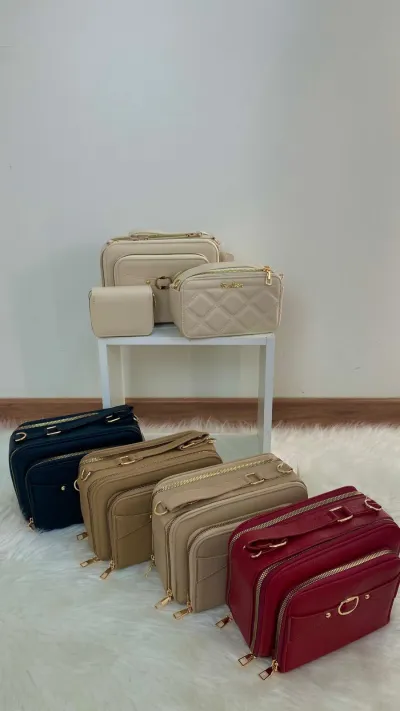 KIT BOLSA FEM C/3 D/LAD