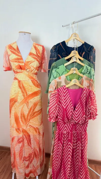 VESTIDO FEMININO SEM MANGA LG