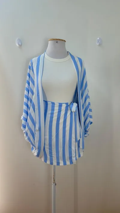 CONJ FEM KIMONO+SHRT
