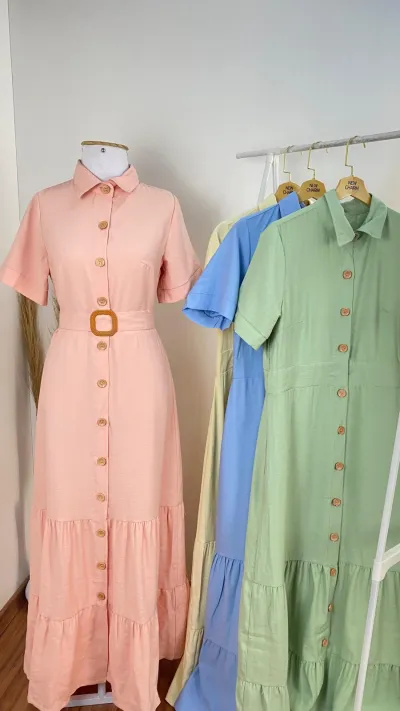 VESTIDO FEMININO SEM MANGA LG