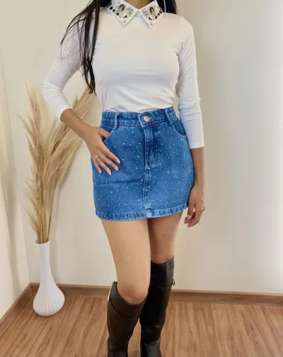SAIA FEMININO ADULTO CURTO
