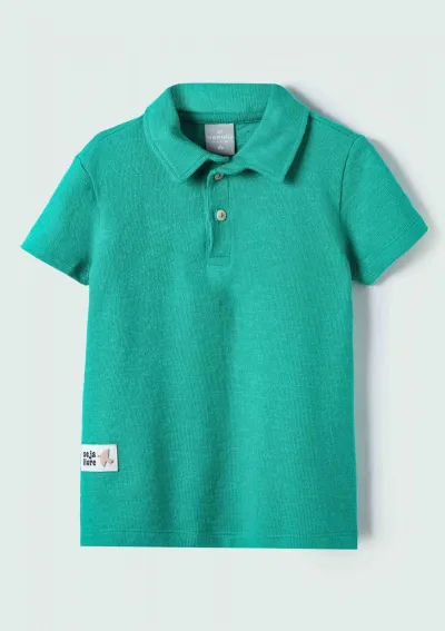 POLO MASCULINO INFANTIL SEM MANGA R06