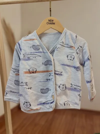 CASACO MASCULINO INFANTIL MANGA LONGA R06