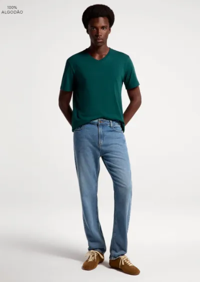 CALÇA MASCULINO ADULTO RETA