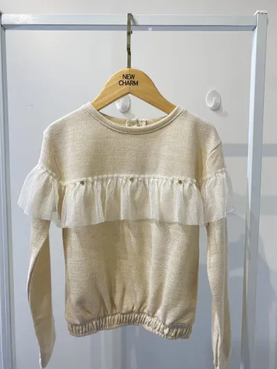 BLUSA FEMININO INFANTIL MANGA LONGA R48