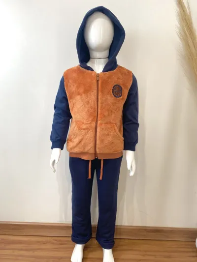 CONJUNTO MASCULINO INFANTIL MANGA LONGA MLT R09