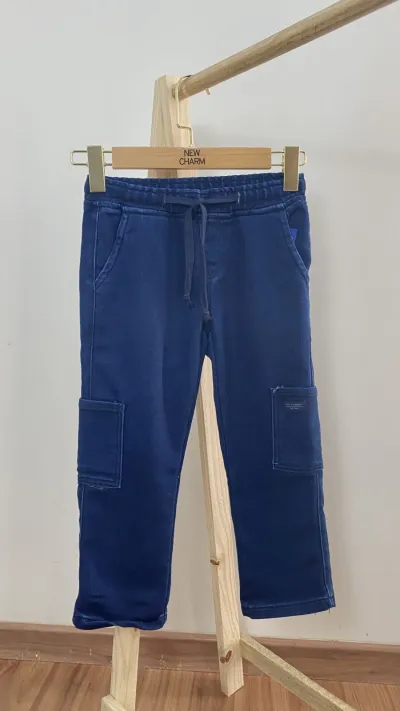 CALÇA MASC INF JOGGER CARGO