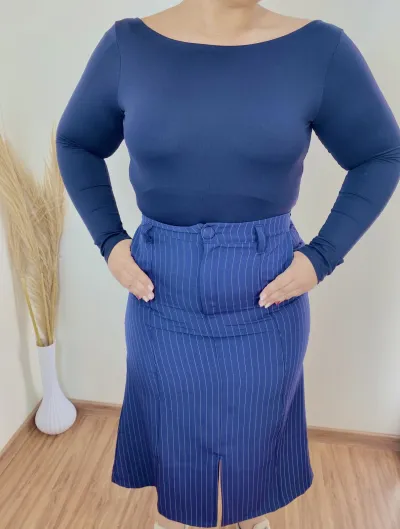 SAIA FEMININO ADULTO MIDI
