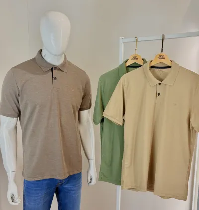 POLO MASCULINO ADULTO SEM MANGA
