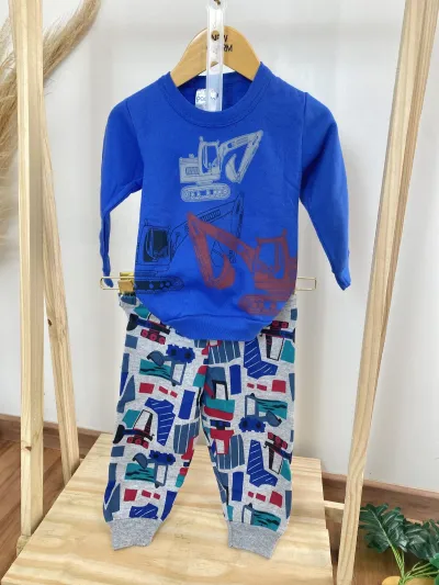 CONJUNTO MASCULINO INFANTIL MANGA LONGA R130