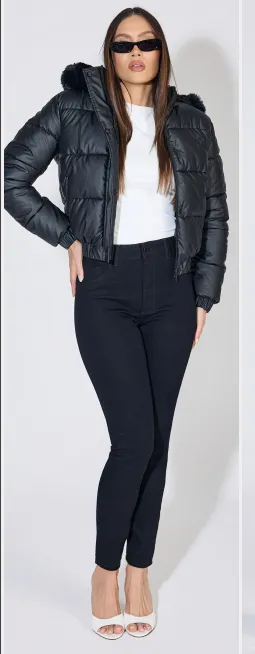 CALÇA FEMININO SKINNY CÓS ALTA R35
