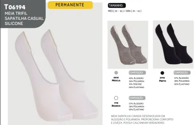MEIA SAPATILHA UNISSEX R71