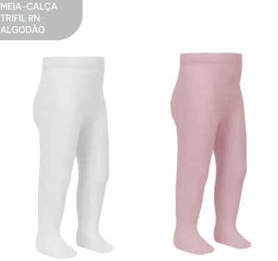 MEIA CALÇA INFANTIL ALGODÃO