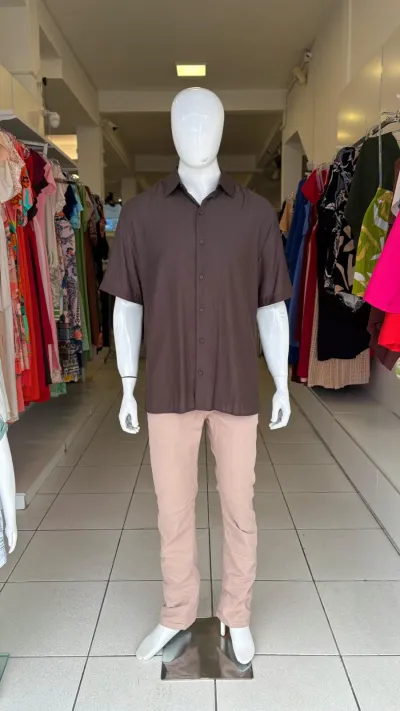 CALÇA MASCULINO SLIM SARJA R12