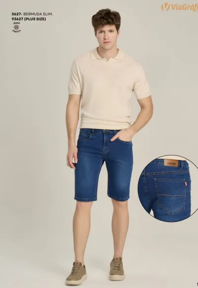 BERMUDA MASC ADT SLIM