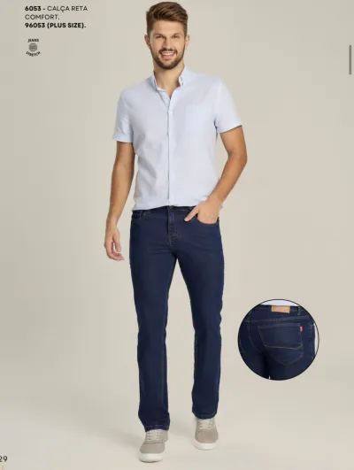 CALÇA MASC RETA R12