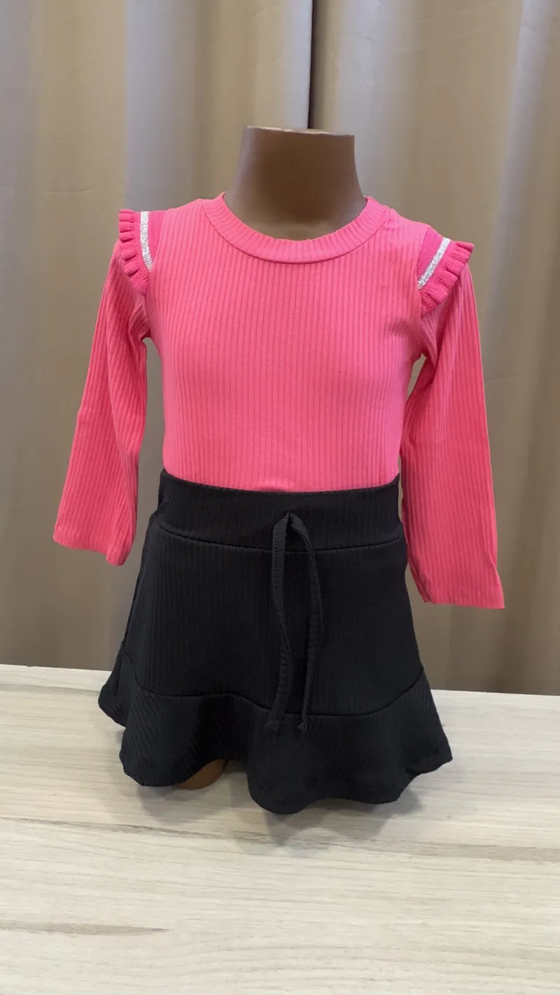 BLUSA FEMININO INFANTIL MANGA LONGA