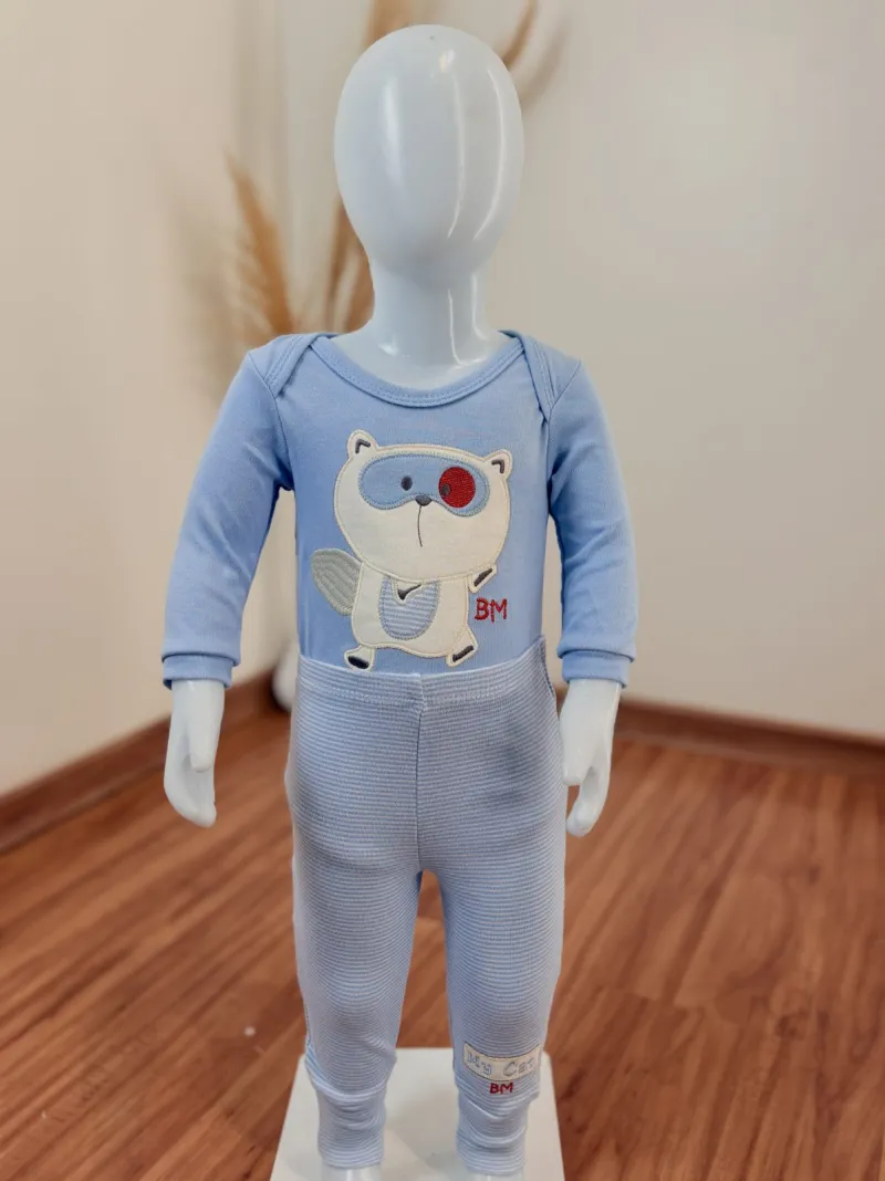 CONJUNTO MASCULINO INFANTIL MANGA LONGA R98