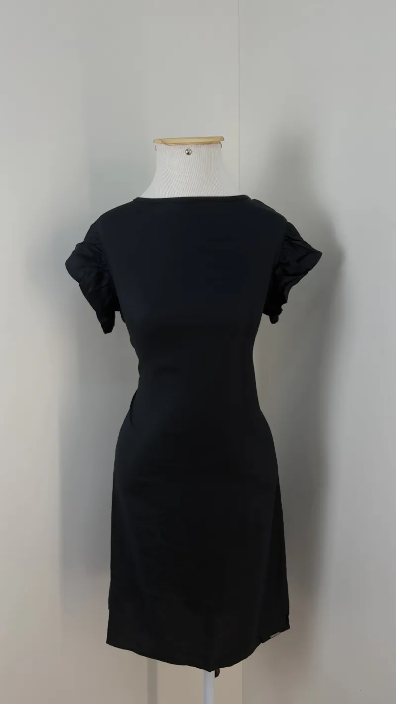 VESTIDO FEMININO SEM MANGA CURTO R05