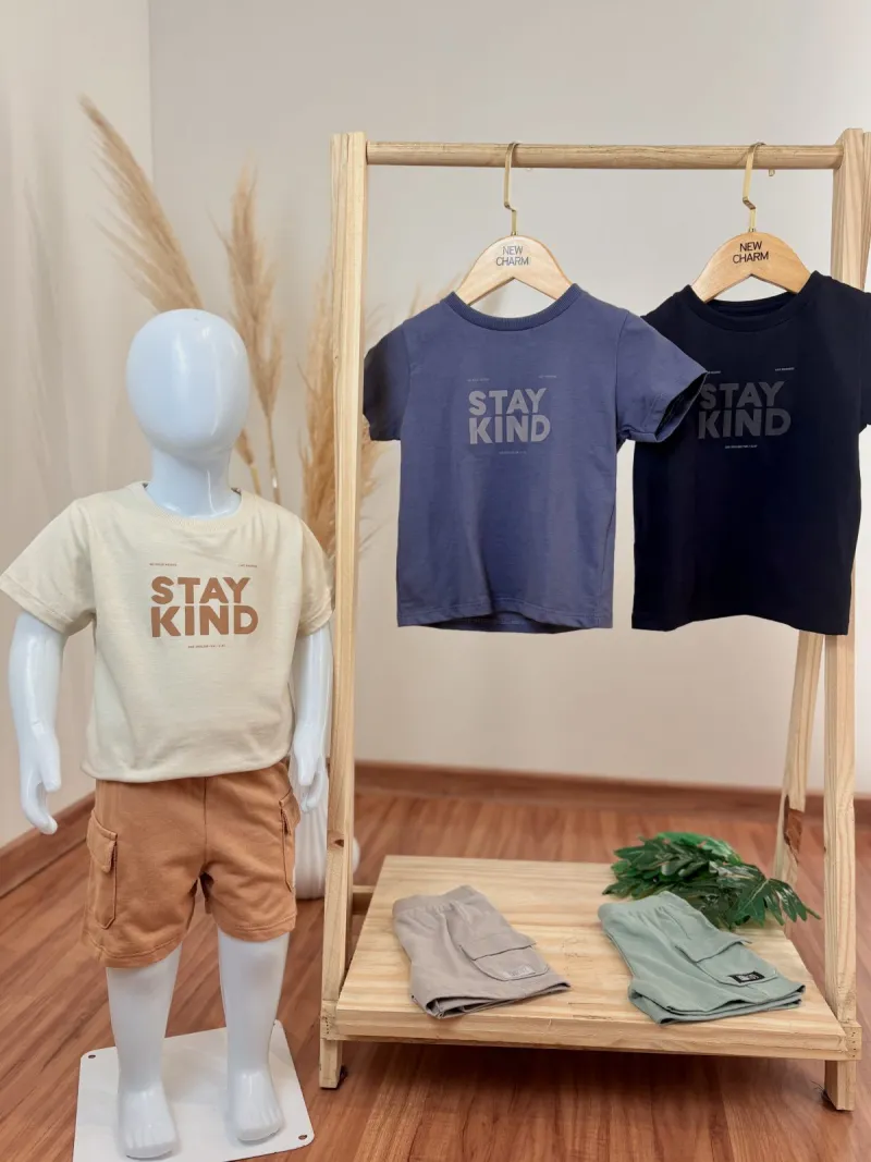 CONJUNTO MASCULINO INFANTIL SEM MANGA+SHORTS