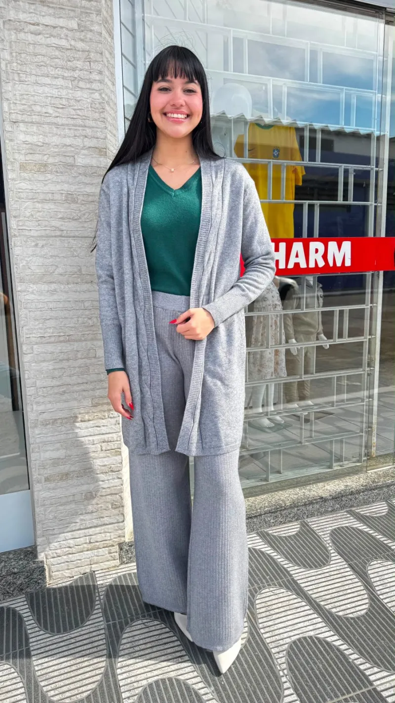 CARDIGAN TRICT FEMININO R29
