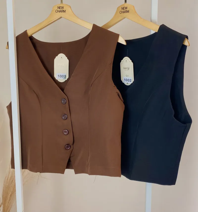 COLETE FEMININO ADULTO ALFAIATARIA