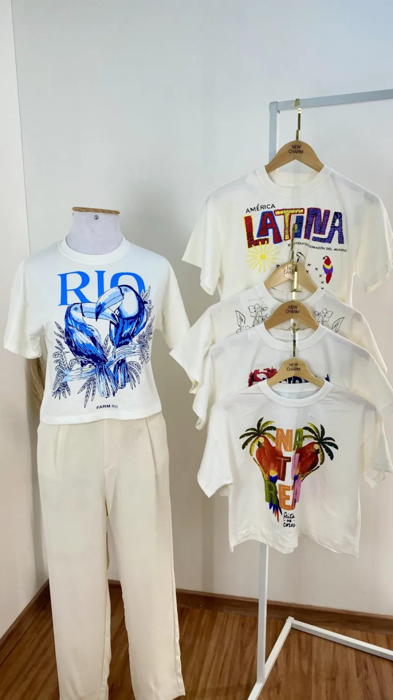 CROPPED FEMININO ADULTO SEM MANGA