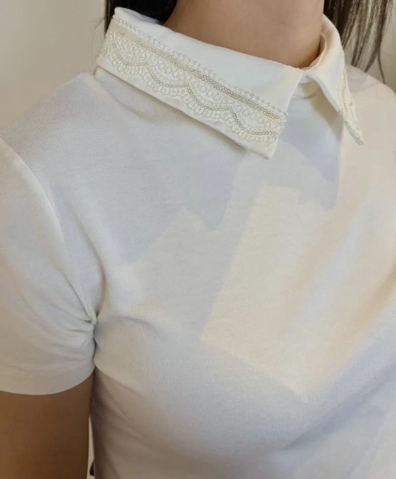 POLO FEMININO ADULTO SEM MANGA