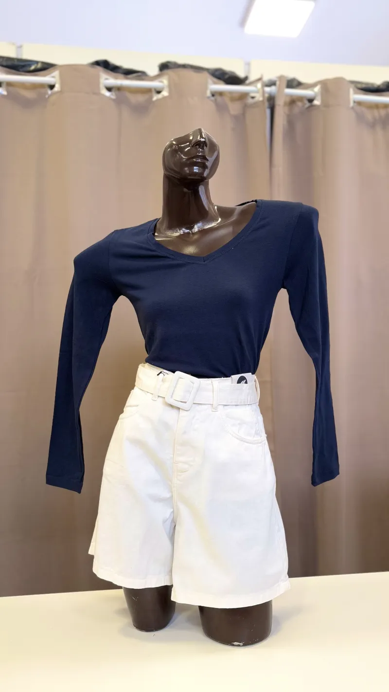 BLUSA FEMININO MANGA LONGA