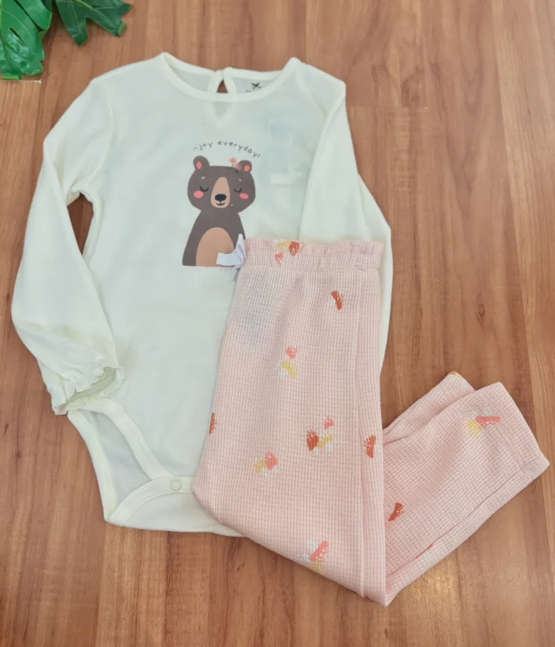 CON FEMININO INFANTIL BODY MANGA LONGA R06