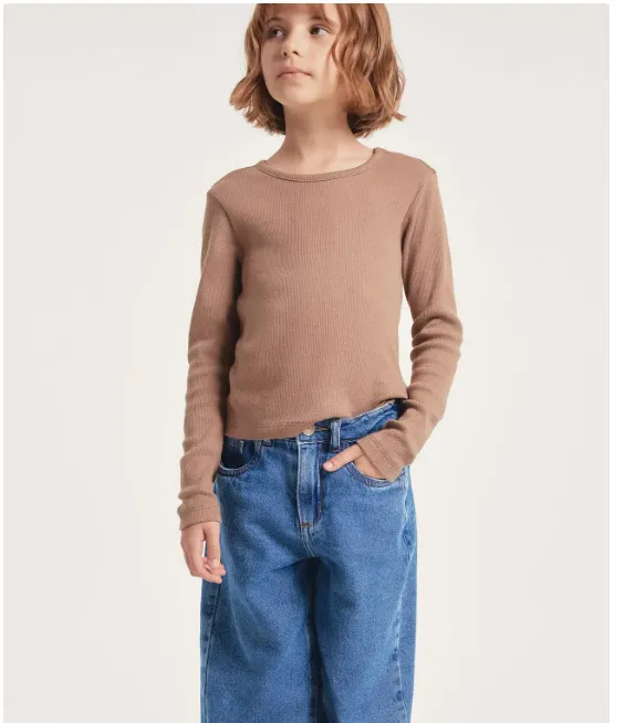BLUSA FEMININO INFANTIL MANGA LONGA