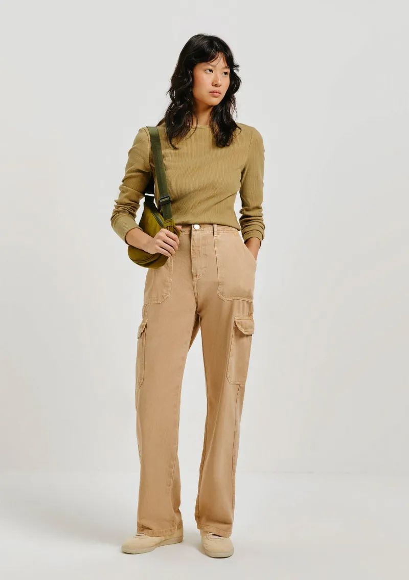 CALÇA FEMININO WD LEG CARG R06