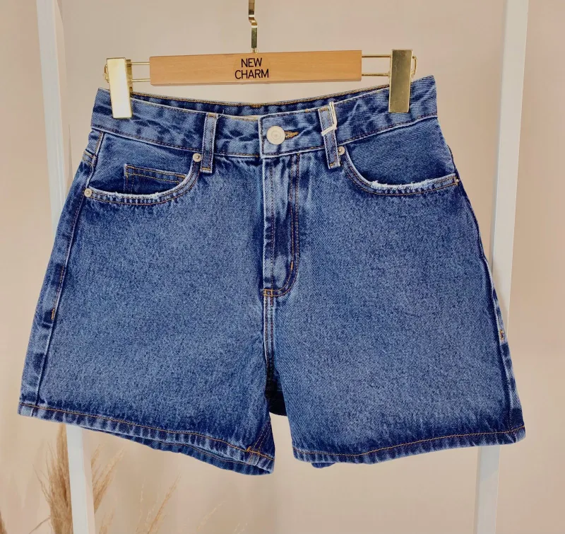 SHORTS FEMININO ADULTO MOM