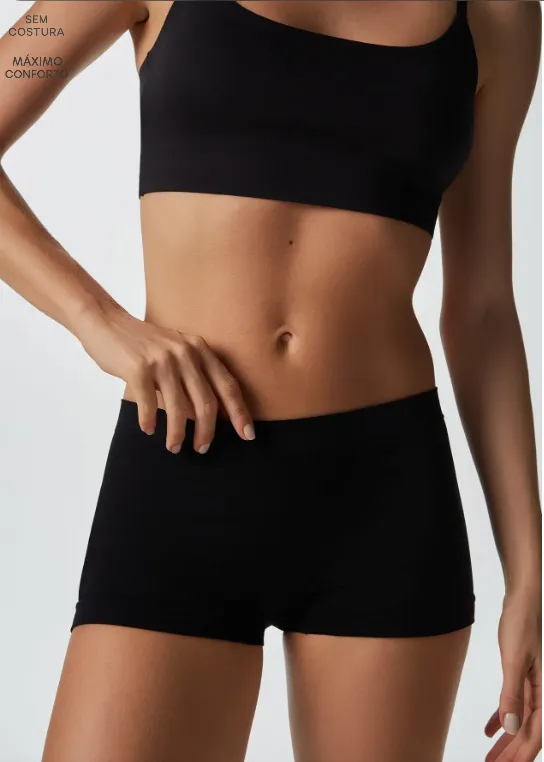 CALCINHA FEMININO ADULTO BOXER