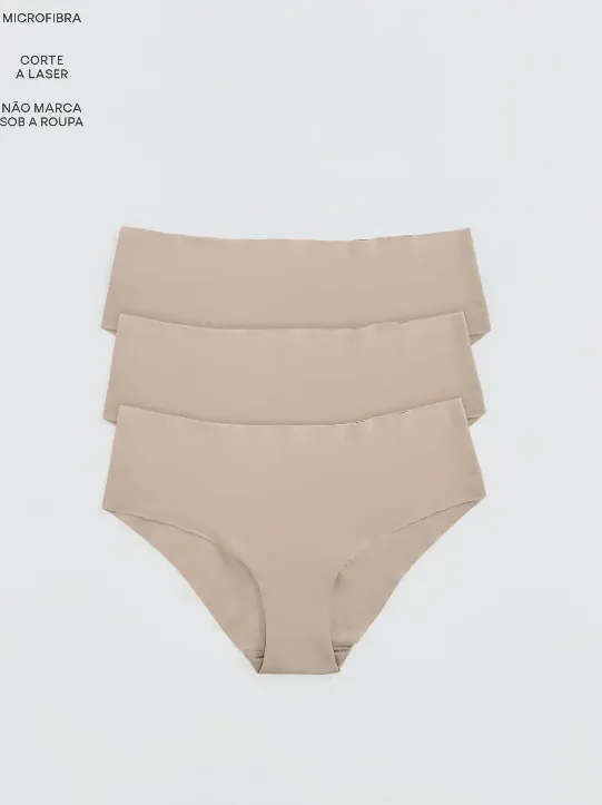 KIT CALCINHA ADULTO C/3