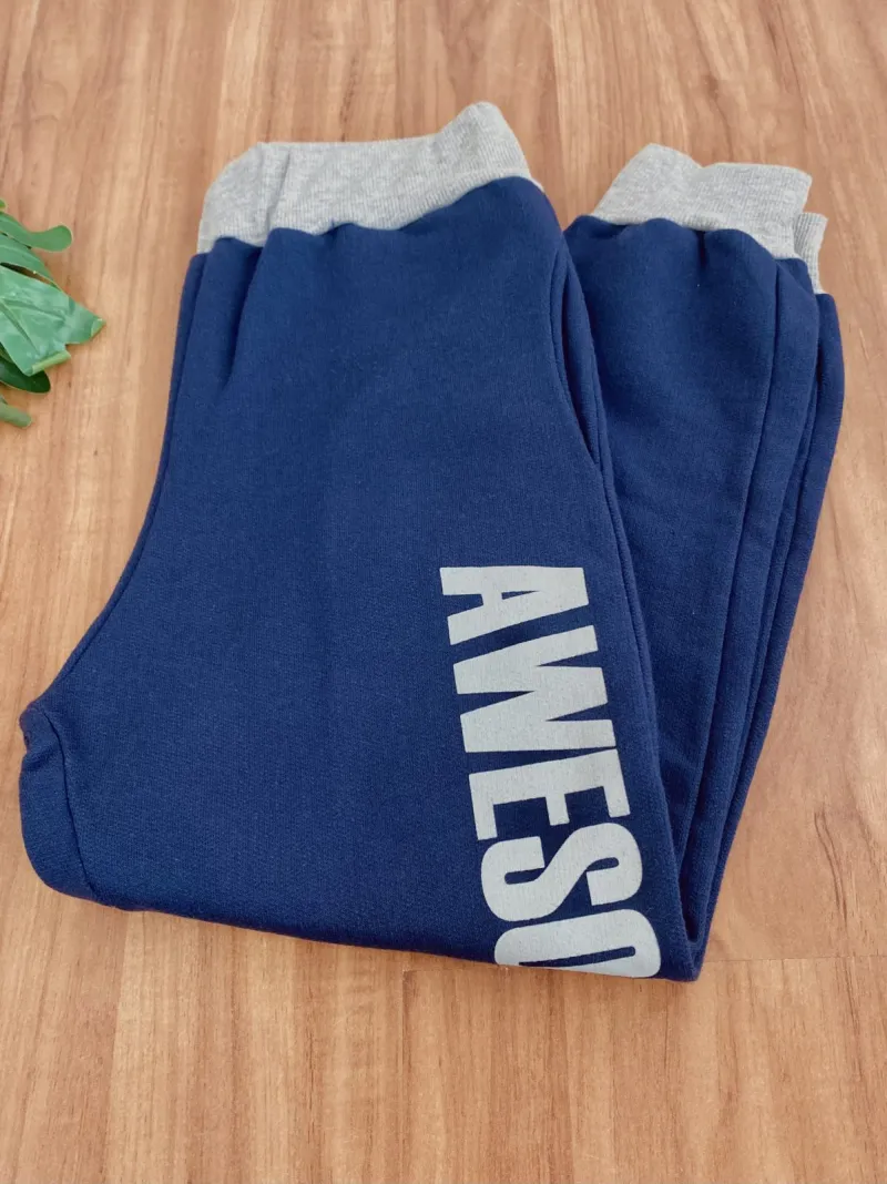 CALÇA MACACÃO INFANTIL MOLETN L.BABY