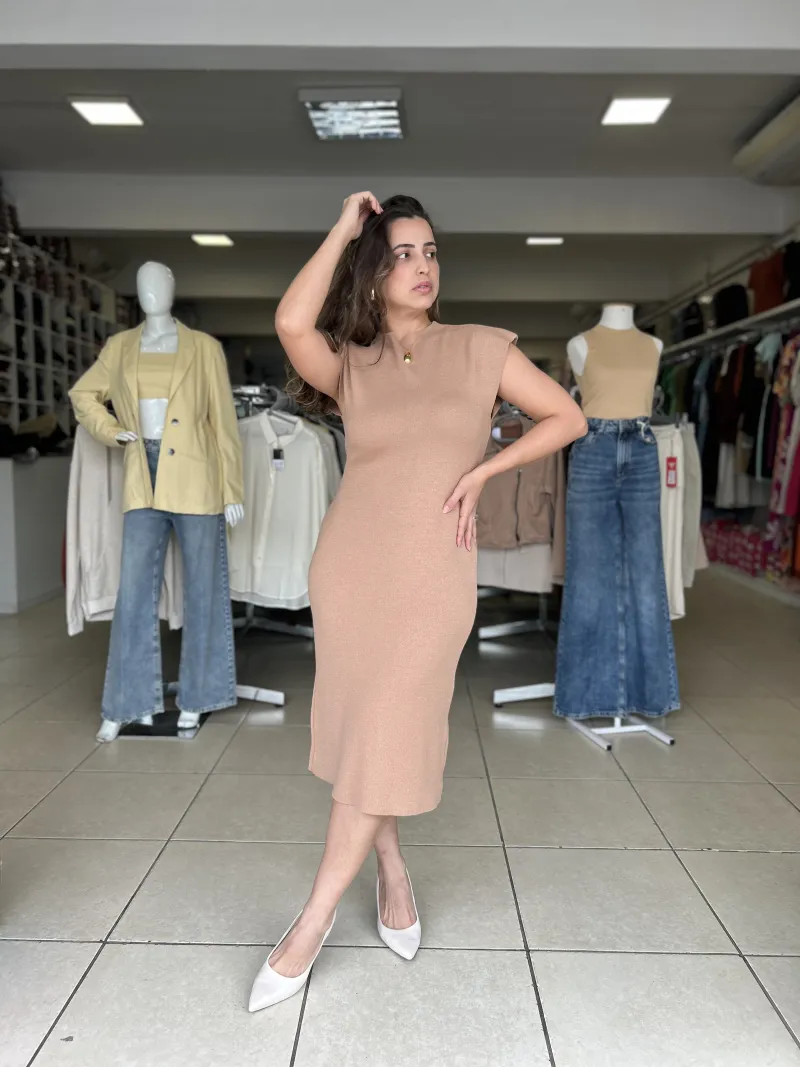 VESTIDO FEMININO SM MIDI R50