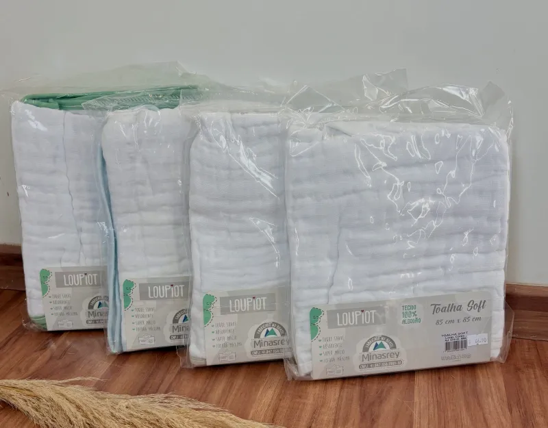 TOALHA BANHO INFANTIL SOFT